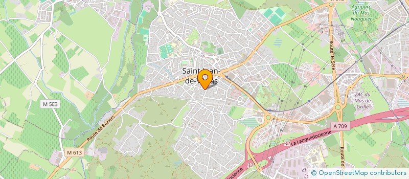 localisation de l'entreprise ENVIRONNEMENT, RESILIENCE ET ACTION  SAINT-JEAN-DE-VEDAS