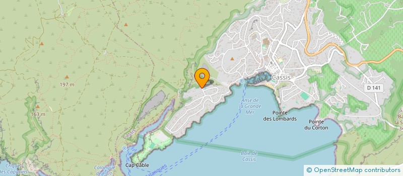 localisation de l'entreprise ENVIRONNEMENT STRATEGIE ET SERVICES à CASSIS