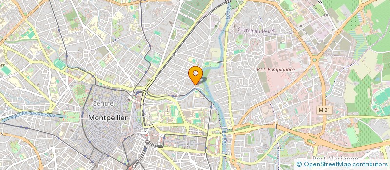 localisation de l'entreprise ENVIRONNONS à MONTPELLIER