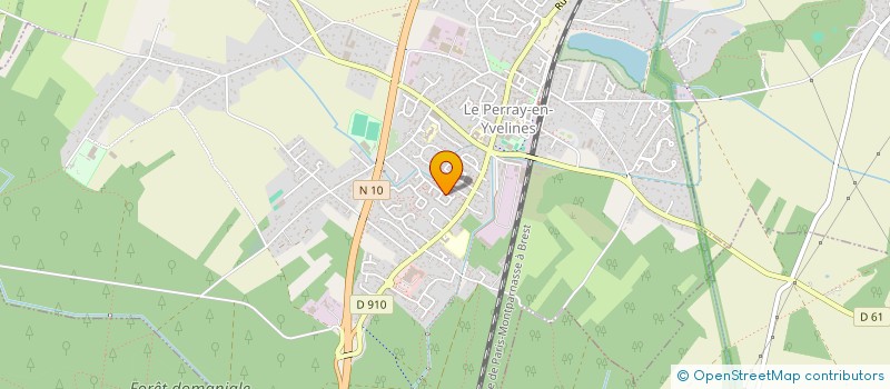 localisation de l'entreprise ENVIRONT à LE PERRAY-EN-YVELINES