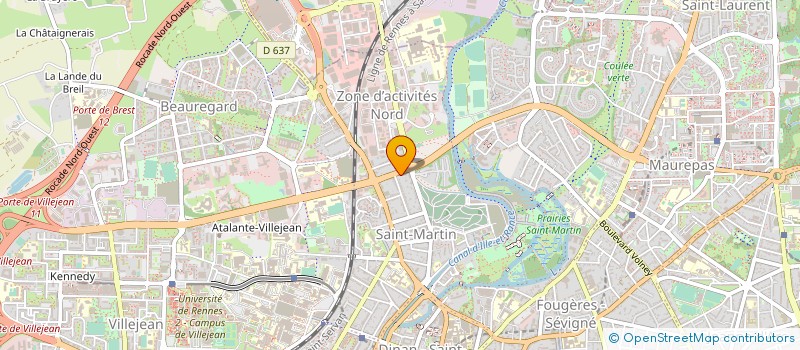 localisation de l'entreprise ENVIROPOL-CONSEILS  RENNES