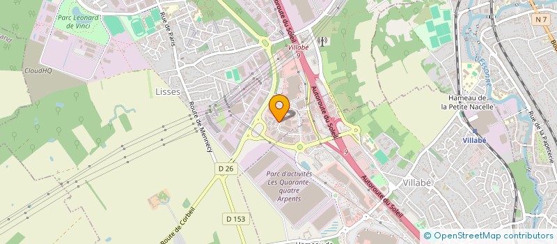 localisation de l'entreprise ENVIROTRACES à LISSES