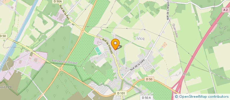 localisation de l'entreprise ENVISAGE à ODOMEZ