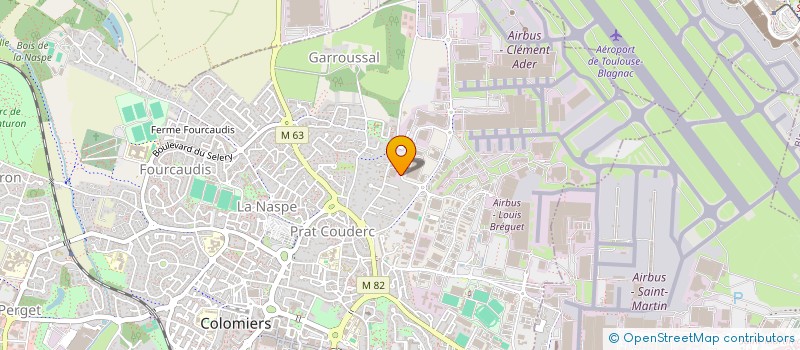 localisation de l'entreprise ENVOI-HANDS à COLOMIERS