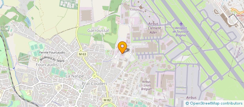 localisation de l'entreprise ENVOI INSERTION & HANDICAP à COLOMIERS