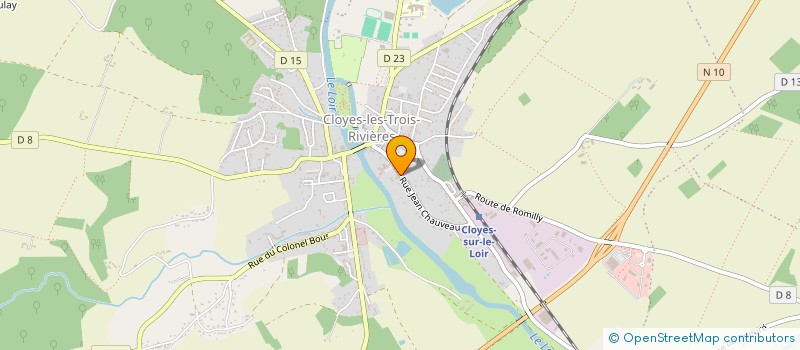 localisation de l'entreprise ENVOL à CLOYES-LES-TROIS-RIVIERES