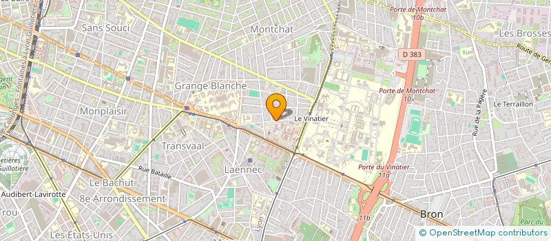 localisation de l'entreprise ENVOL à LYON