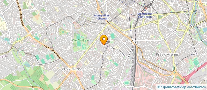 localisation de l'entreprise ENVOL à MONTPELLIER