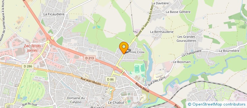 localisation de l'entreprise ENVOL AU CAMBODGE  PORNIC