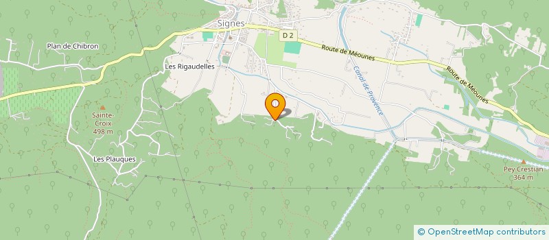 localisation de l'entreprise ENVOL DE PROVENCE à SIGNES