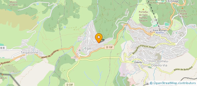 localisation de l'entreprise ENVOL ENTERPRISE  EGAT