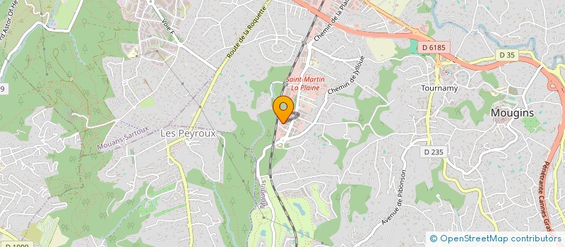 localisation de l'entreprise ENVOL ET FERMETURES à MOUGINS