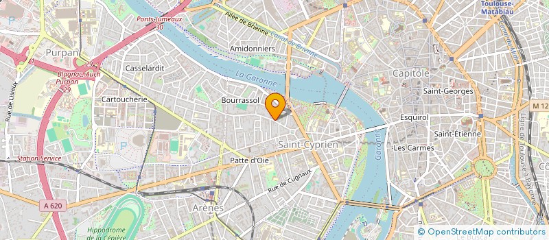 localisation de l'entreprise ENVOL ET VOUS à TOULOUSE