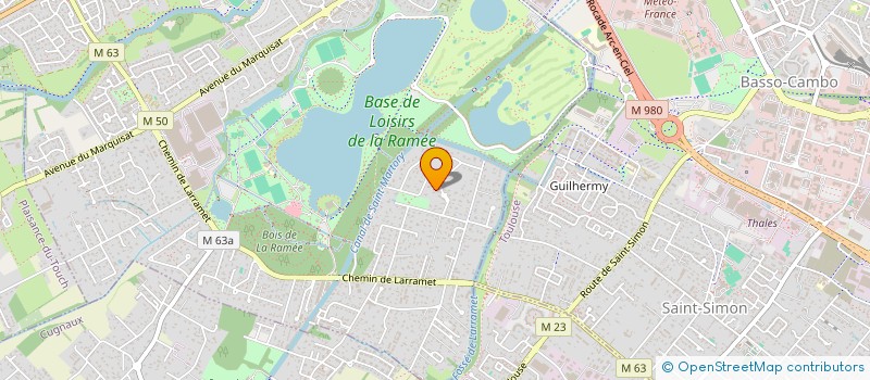 localisation de l'entreprise ENVOL INVEST  PIBRAC