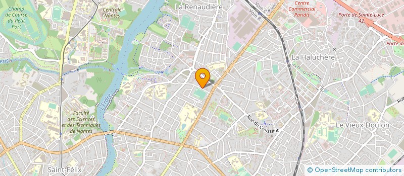 localisation de l'entreprise ENVOL LOIRE ATLANTIQUE à NANTES