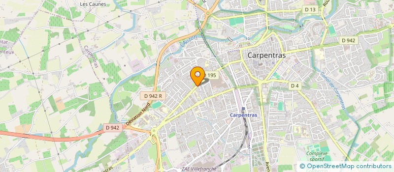 localisation de l'entreprise ENVOL PLUS  CARPENTRAS