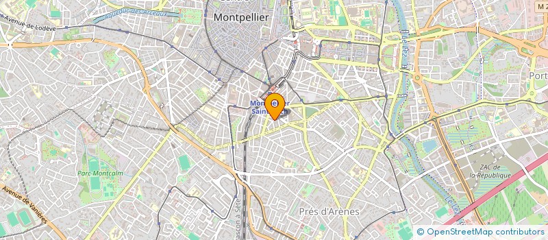 localisation de l'entreprise ENVOL & REBOND à MONTPELLIER