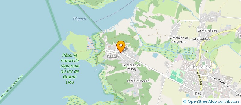 localisation de l'entreprise ENVOLIA  LA CHEVROLIERE