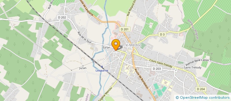 localisation de l'entreprise ENVOLS à LESPARRE-MEDOC