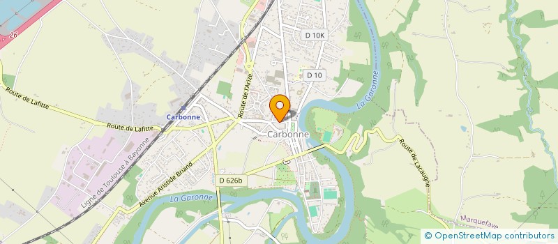 localisation de l'entreprise ENVOLVE  CARBONNE