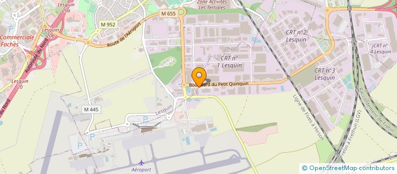 localisation de l'entreprise ENVOYE SPECIAL à FRETIN