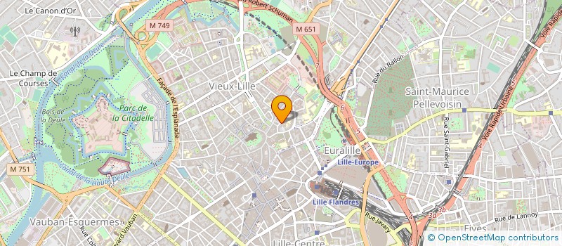 localisation de l'entreprise ENVOYE SPECIAL ART à LILLE