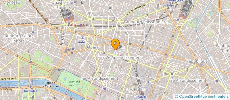 localisation de l'entreprise ENVY VALLON REGNY  PARIS