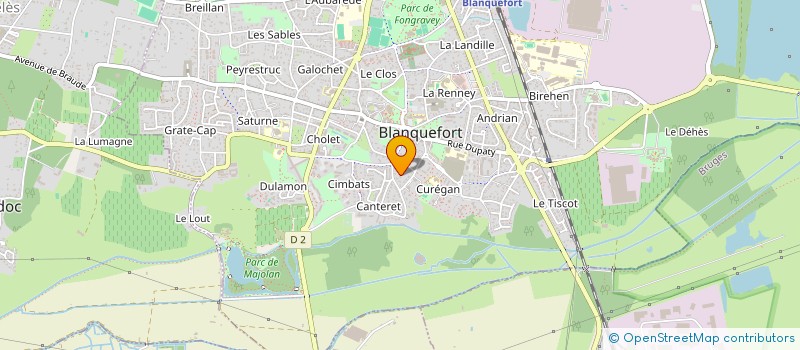 localisation de l'entreprise ENWAT ALLIANCE à BLANQUEFORT