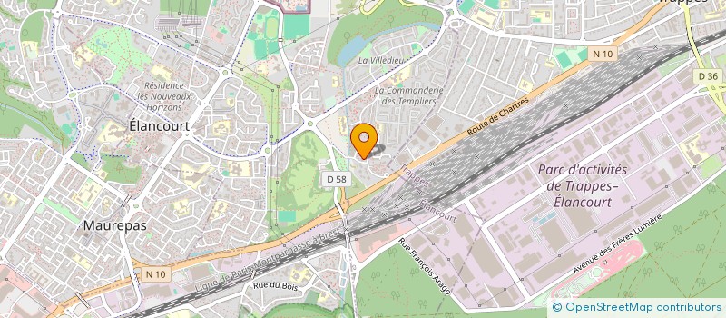 localisation de l'entreprise ENY SERVICES  ELANCOURT