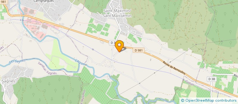 localisation de l'entreprise ENYALY  SAINT-MAXIMIN