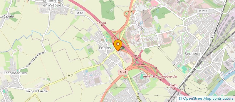 localisation de l'entreprise ENYGEA à ENGLOS