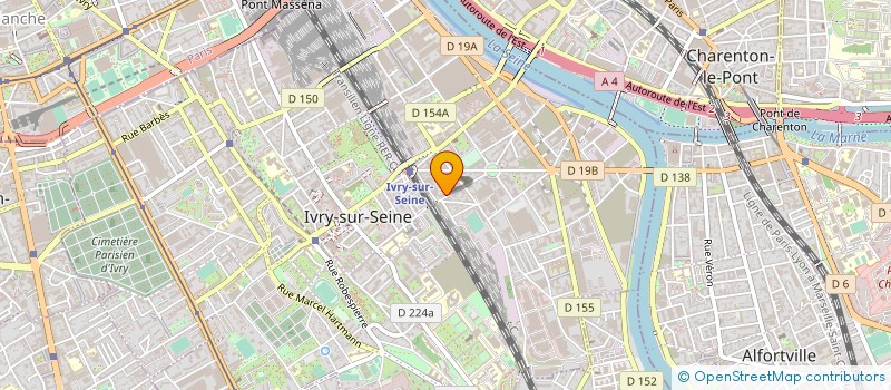 localisation de l'entreprise ENYOM DISTRIBUTION  IVRY-SUR-SEINE