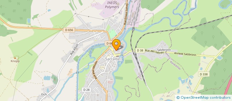 localisation de l'entreprise ENYONAM  KAPPELKINGER