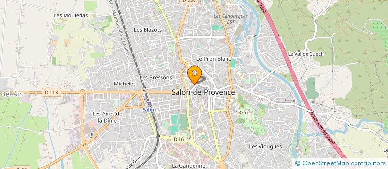 localisation de l'entreprise ENYS PROVENCE  SALON-DE-PROVENCE