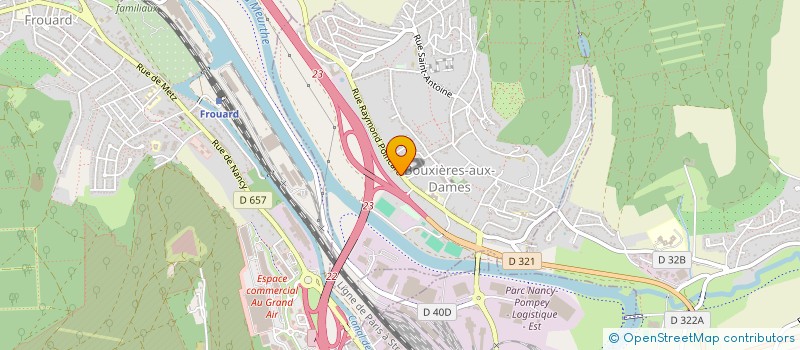 localisation de l'entreprise ENZO 07 à NANCY