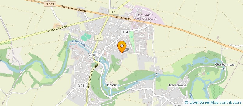localisation de l'entreprise ENZO 2011 à VOUILLE