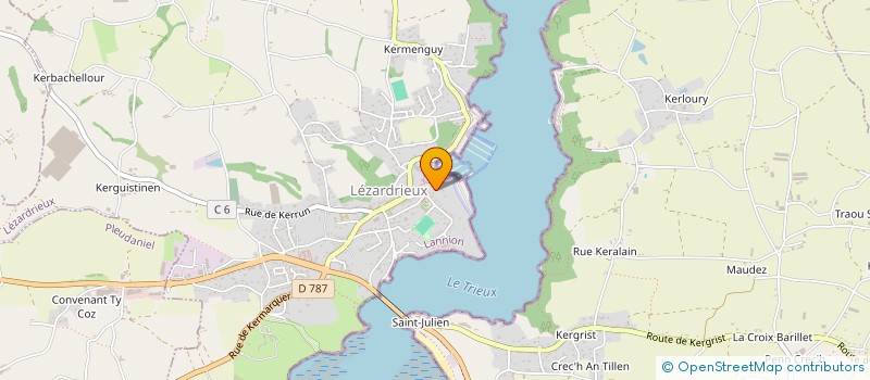 localisation de l'entreprise ENZO  LEZARDRIEUX