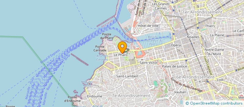 localisation de l'entreprise ENZO à MARSEILLE