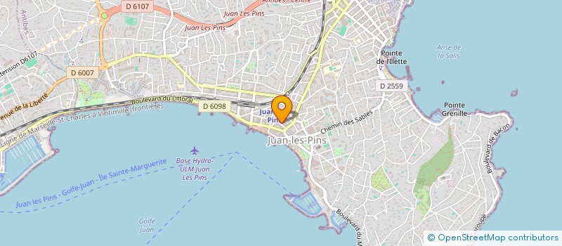 localisation de l'entreprise ENZO à ANTIBES