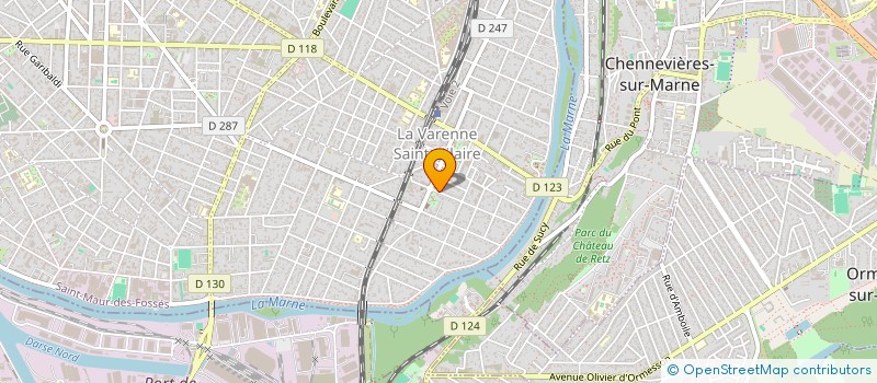 localisation de l'entreprise ENZO à SAINT-MAUR-DES-FOSSES