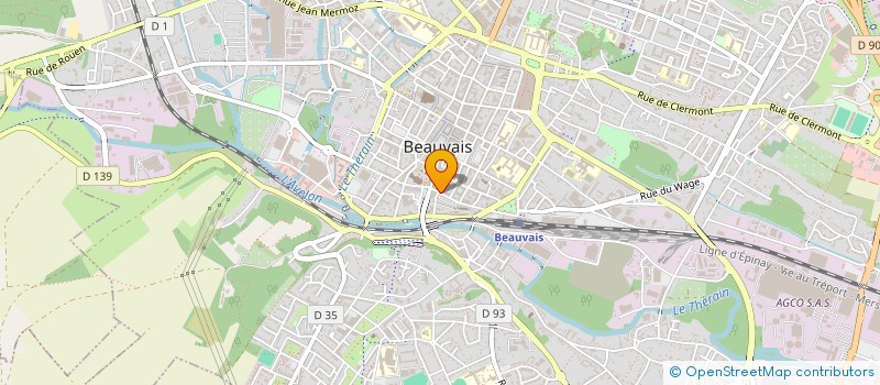 localisation de l'entreprise ENZO  BEAUVAIS