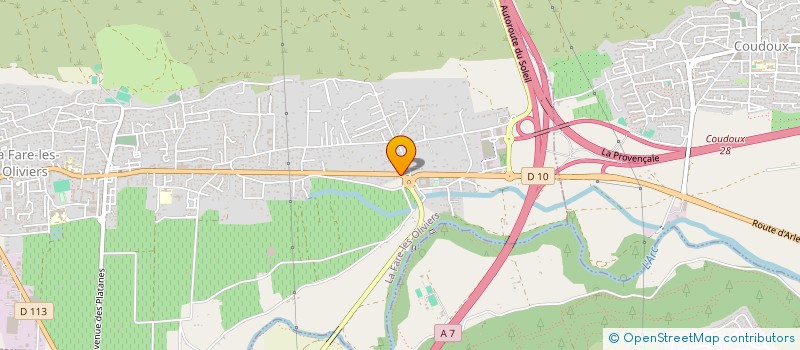 localisation de l'entreprise ENZO  LA FARE-LES-OLIVIERS