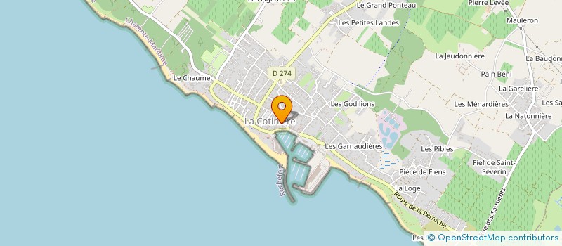 localisation de l'entreprise ENZO à SAINT-PIERRE-D'OLERON