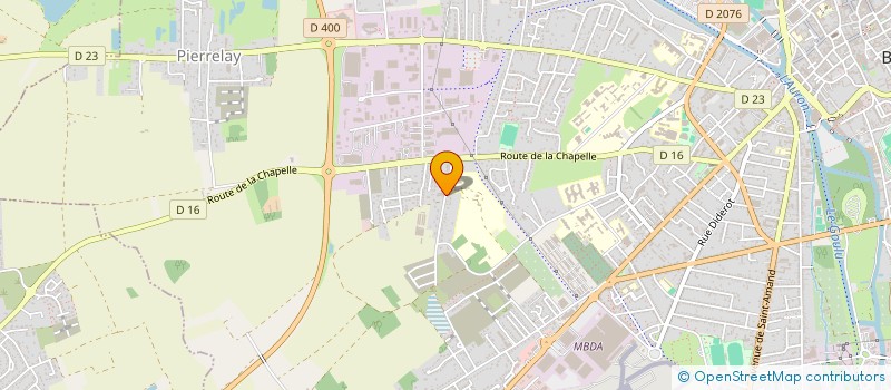 localisation de l'entreprise ENZO  BOURGES