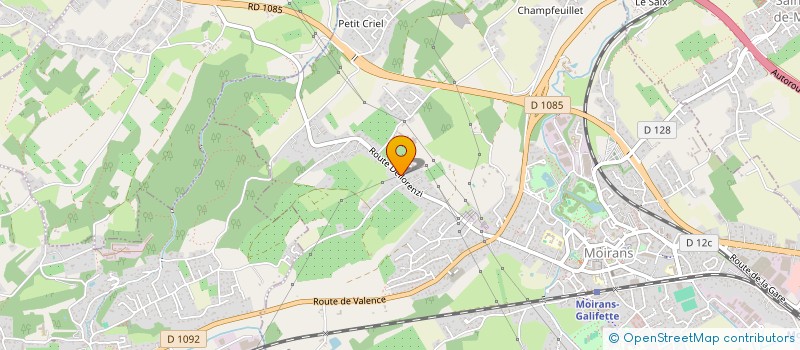 localisation de l'entreprise ENZO  MOIRANS