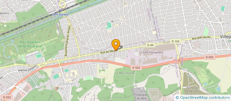 localisation de l'entreprise ENZO  VAUJOURS