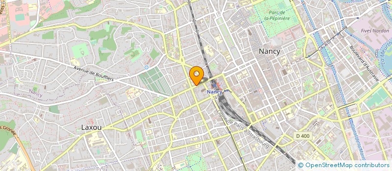 localisation de l'entreprise ENZO  NANCY