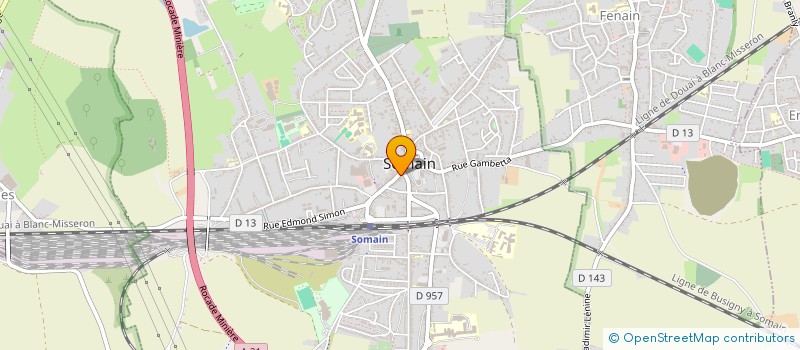 localisation de l'entreprise ENZO à SOMAIN