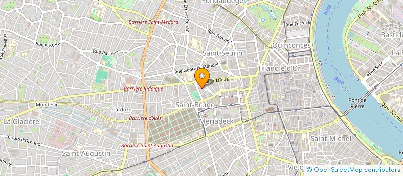 localisation de l'entreprise ENZO  BORDEAUX