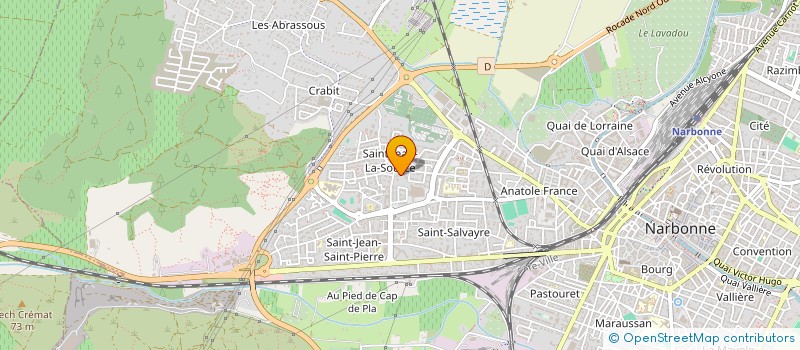 localisation de l'entreprise ENZO à NARBONNE